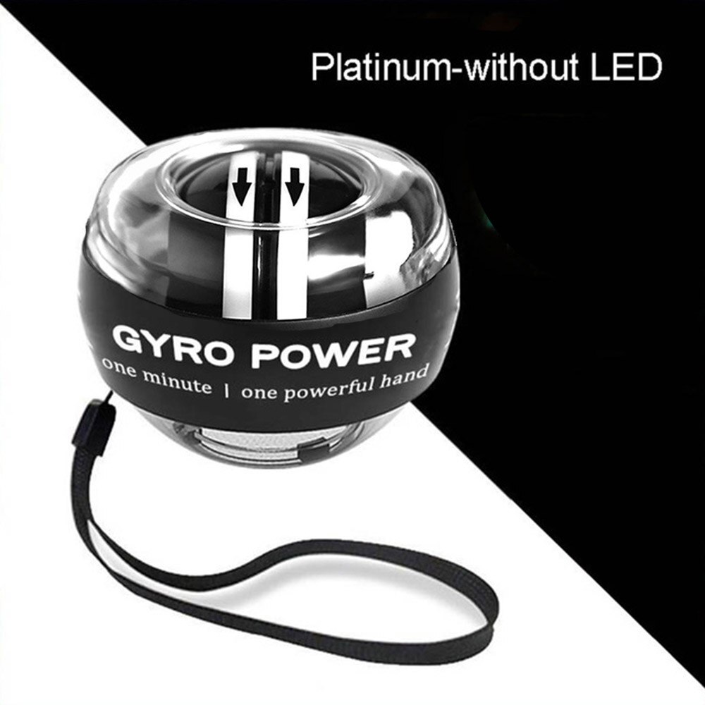 Strengthener Force Power Wrist Ball Gyroscope Spinning Wrist Rotor Gym Hand grip Exerciser Gyro Fitness Ball Muscle Relax: sky blue