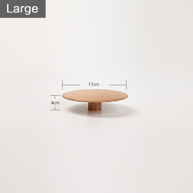 Perchero redondo de madera para pared, Perchero de madera, decoración de pared, ganchos para toallas, sala de estar, dormitorio, entrada: F-L17CM