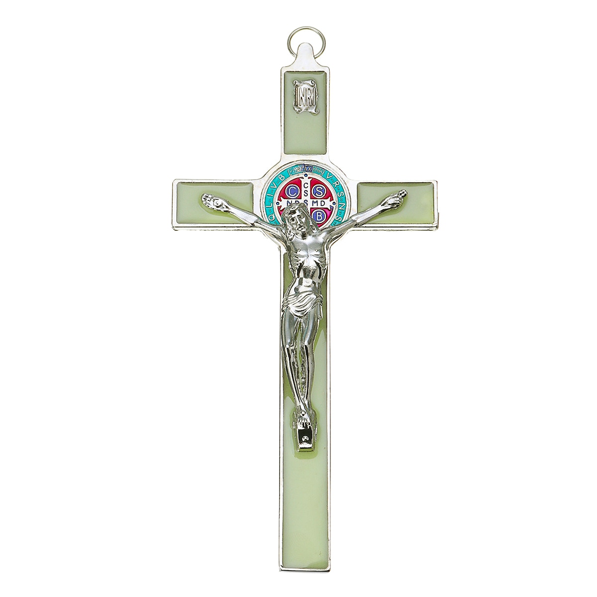 7 "antieke Groene Kerk Relikwieën Kruisbeeld Jezus Christus Op De Stand Cross Muur Kruisbeeld Thuis Kapel Decoratie Muur