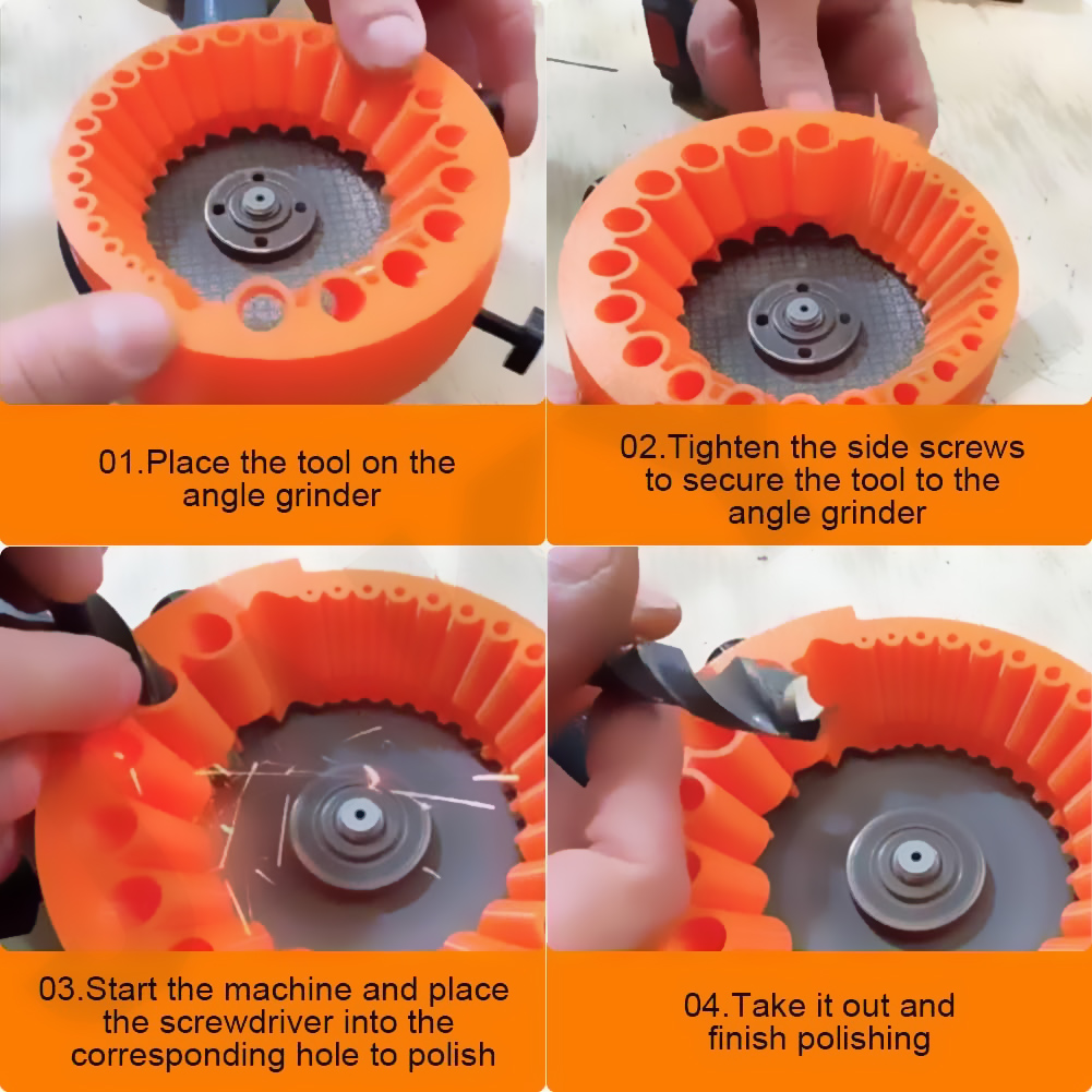 2-13mm Multipurpose Drill Bit Grinding Sharpener Polishing Grinding Tool Powered Tool Parts Applicable angle grinder