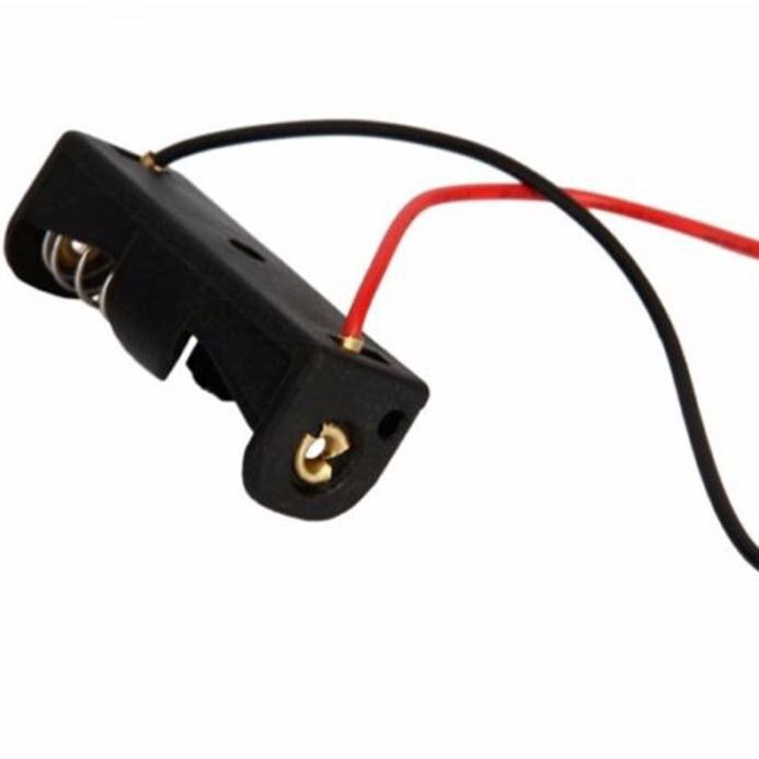 5Stck 2-verdrahtet 23A/A23 MN21 Frau21 Batterie Fällen 12V Clip Halfter Kasten fallen 12V Clip Halfter Kasten fallen Schwarz