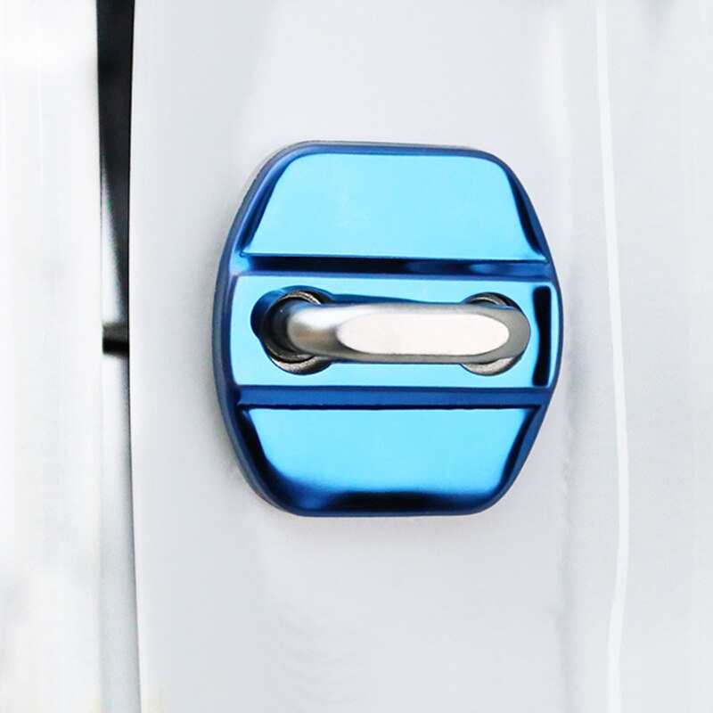4pcs/set Car Door Lock Cover, ABS or Stainless Steel Cover for Renault Koleos KADJAR, Car Styling Accessories