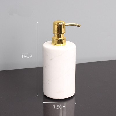 Marmor Badezimmer Zubehör einstellen Seife Spender/Gerichte Zahnbürste Halfter & Gurgeln Tassen Gewebe/Baumwolle Tupfer Kasten Fach Hochzeit: Seife Spender B