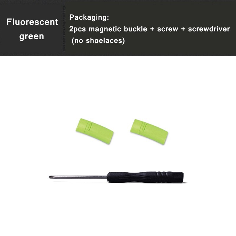 24 couleurs lacet boucle métal verrouillage lacets magnétique boucle accessoires métal dentelle serrure bricolage Sneaker Kits métal dentelle boucle