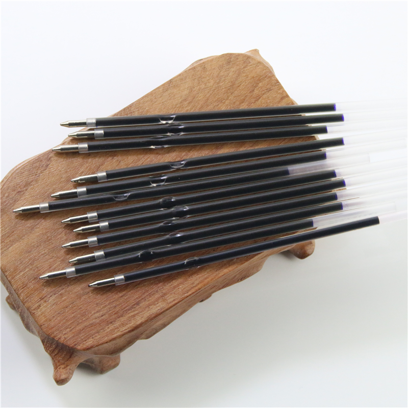 20 Pcs 0.7mm Pen Staaf Stander Balpen Refill Lood Blauw 107mm Kantoor School Supplies