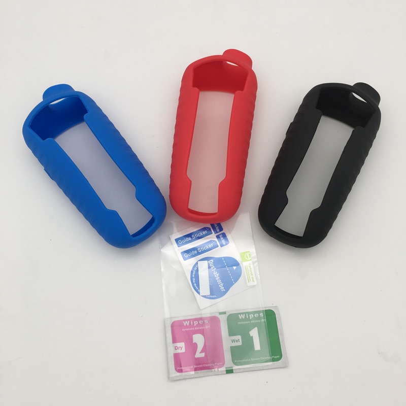 Genérico GPS Garmin GPSMAP 62 62S 62SC 64 64S 64SC funda protectora de silicona con protector de pantalla de y herramienta transparente