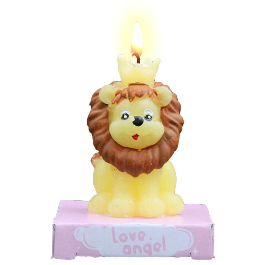 1Pc Leuke Dierlijke Verjaardag Kaarsen 12 Sterrenbeeld Dieren Vorm Rookloze Kaarsen Voor Baby Shower Kids Birthday Party Cake Decoratie: J