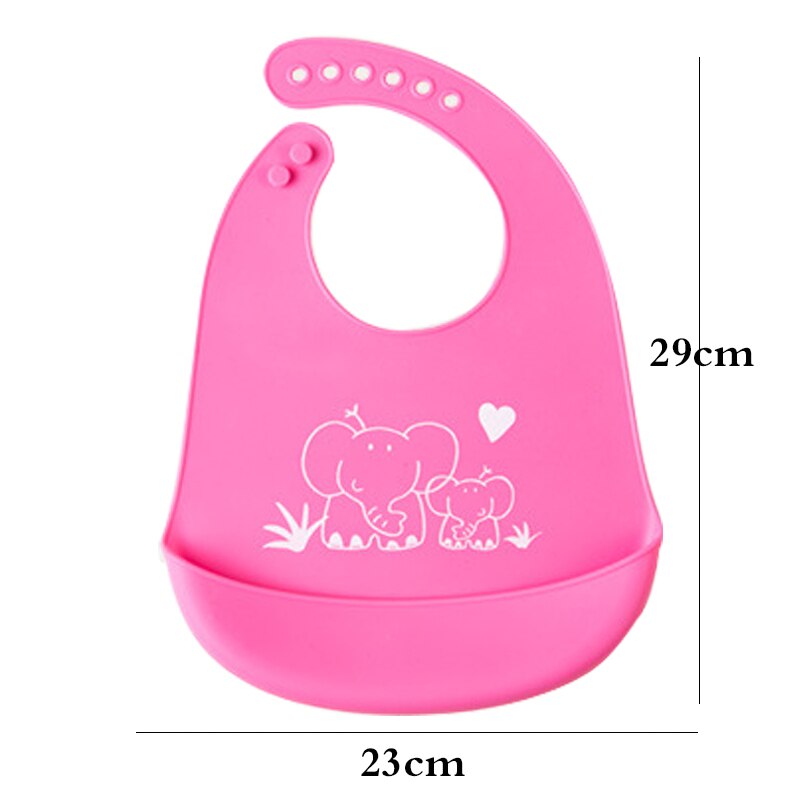 Bavaglino Neonato infantile rutto Del bambino Del silicone Bavaglino Sciarpa di Alimentazione TPE Impermeabile Tuta Animale di Cura Del bambino Bebe Bavaglino Grembiule Strumento di Alimentazione