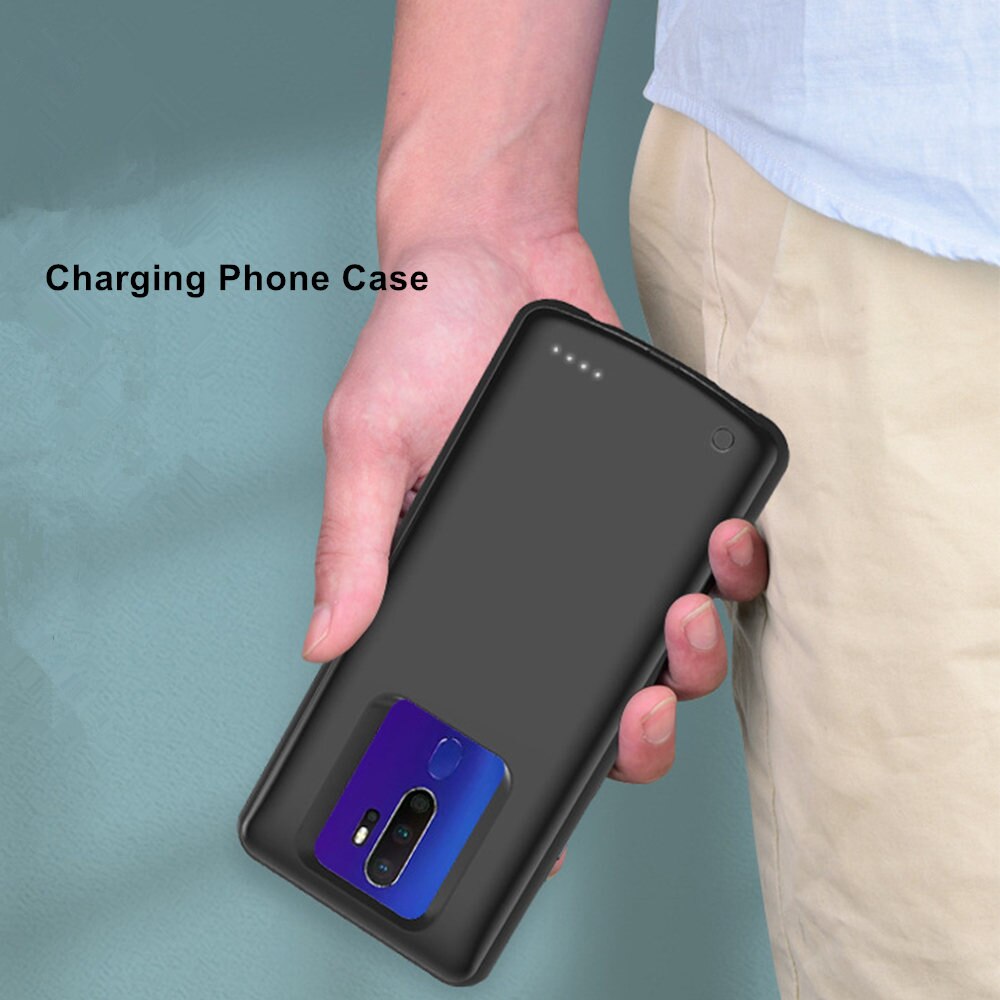 Voor Oppo A11 A11X A9 A9X Batterij Case Charger Case Smart Phone Cover Power Bank Voor Oppo A9 A9X Batterij case Capa