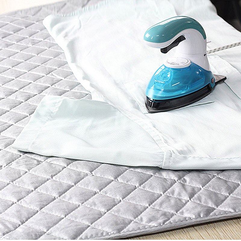 Heat Resistant Iron Board Blanket For Table Top Ironing Pad Laundry Pad Anti-Slip Ironing Mat Blanket Mesh Press Clothes Protect