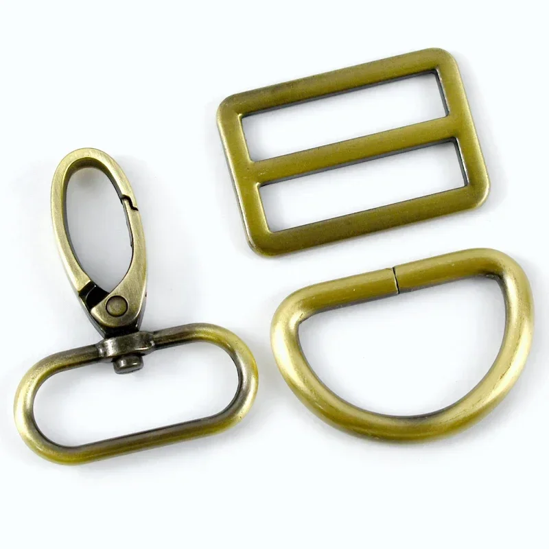 Moschettone Portachiavi 38 Mm Con Anello Brisè 33 Mm Colore Acciaio , anellini p