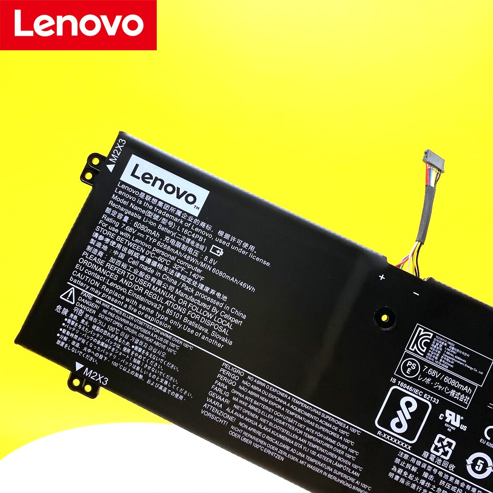 Batería Original para portátil Lenovo Yoga 720-13IKB-80X60050GE 730-13IKB-81C 81CT007YGE L16L4PB1 L16C4PB1 L16M4PB1, novedad