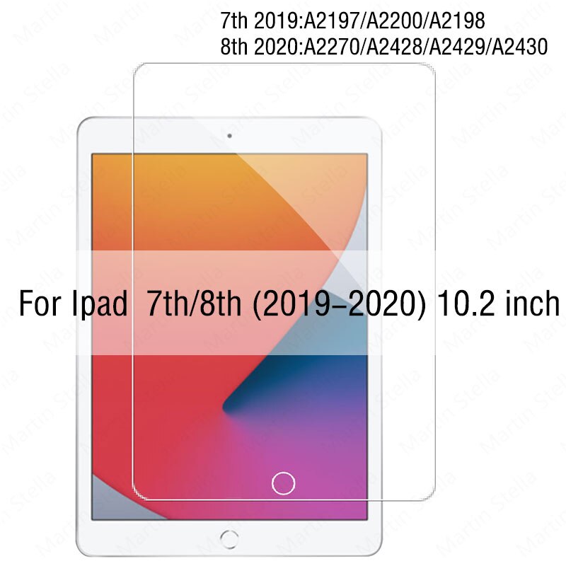 Dla Ipad Mini 6 2021 8.3 9th 9 5 Pro 11 12.9 ochraniacz ekranu ze szkła hartowanego dla Ipad powietrza 4 3 2 2020 10.2 8 8th 6th akcesoria: 7th 8th 10.2 inch