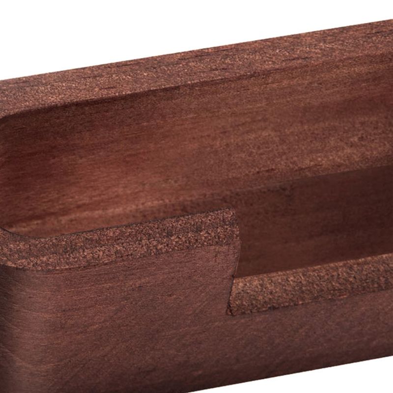 Professionale di legno porta biglietti da visita, supporto di carta da tavolo. Q6papà