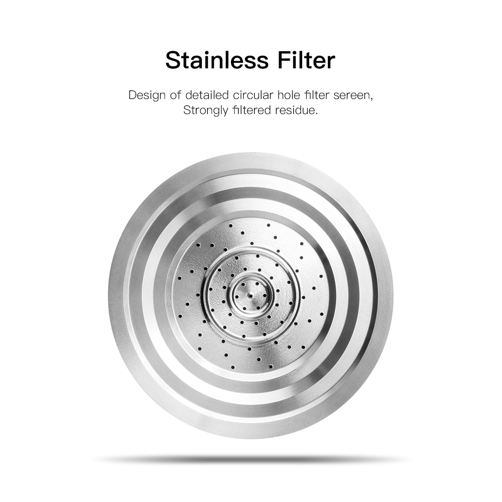 Rostfritt stål för nespresso kaffefilter återanvändbar kapsel metall sabotage kaffesked med klämma 8 st latte typ kaffe verktyg