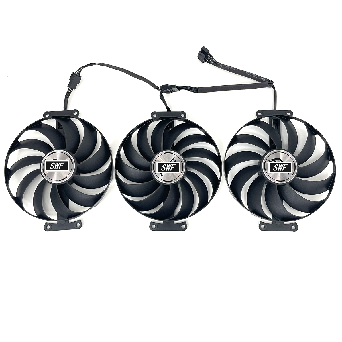 95MM CF1010U12S T129215SU Cooler Fan Replacement For ASUS ROG Strix GeForce RTX 3060 Ti 3070 3080 3090 Ti Graphics Video Card: Red