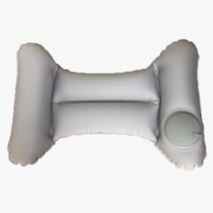 Automatic Inflatable Lumbar Cushion Portable Soft Travel Pillow Car Airplane Outdoor office Headrest Waist Support Cushion: 4
