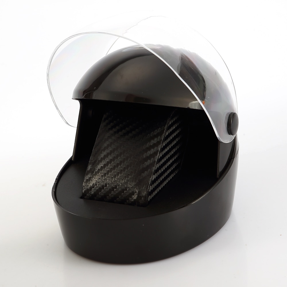 Luxury Motorcycle Helmet Shape Pu Leather Cuff Plastic Single Watch Storage Box