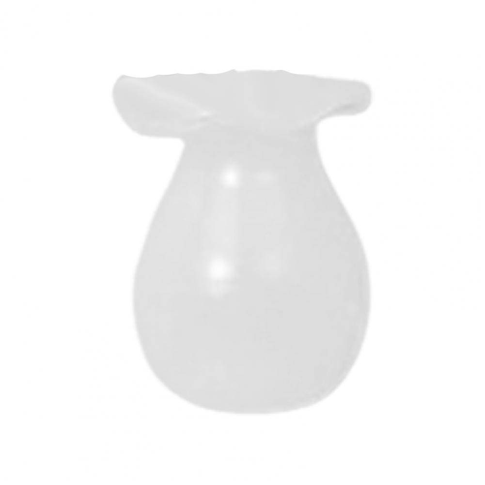 Glasvase Kühlschrankmagnet 3D Miniatur Blumenvase Kühlschrankmagnet für Home Office Küche Spind Kühlschrank Glas Mini: Black