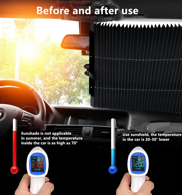 Auto Zonnescherm Zonnescherm Blok Auto Voor Gordijn Intrekbare Zonnescherm In De Auto