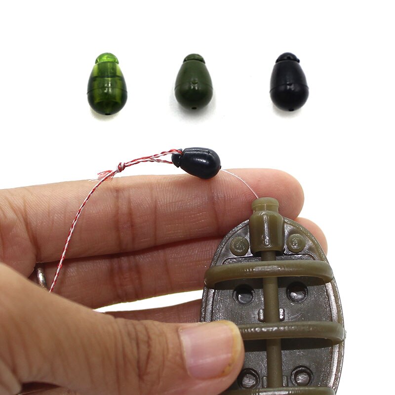 20 Stuks Karpervissen Quick Change Kralen Voor Karpervissen Rigs Methode Feeder Karper Accessoires Vissen Haak Kralen Karper Apparatuur