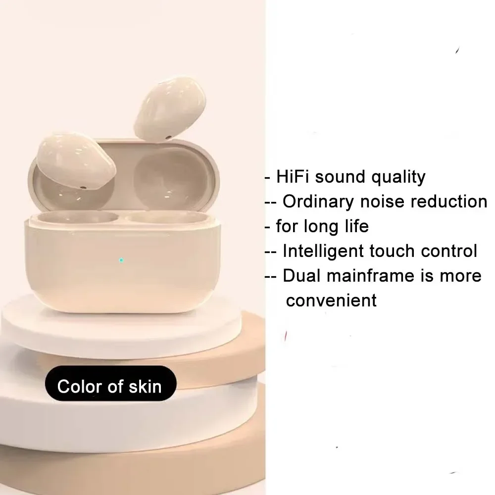 Mini Auriculares Bluetooth Unsichtbare Kopfhörer Schlafen Headset Drahtlose Schlaf Ohrhörer Lärm die Ermäßigung Mit Mic Ladung Kasten: verrotten