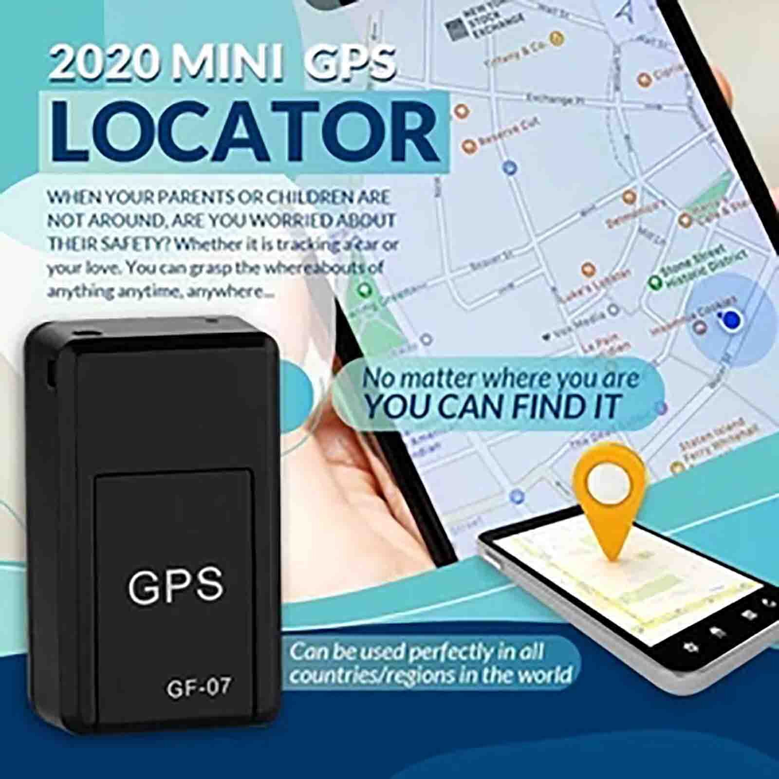 Upgrade GF 07 Magnetic Mini Gps Locator-ai Intelligent Noise Reduction GPS Real Time Tracking Locator Device Magnetic #K