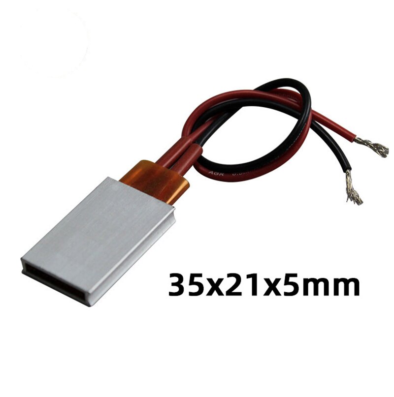 PTC Heizung 12V-220V Konstante Temperatur Keramik Heizplatte Heizung Tablette Thermostat Halten Warme Frostschutz Entfeuchten 35x21mm