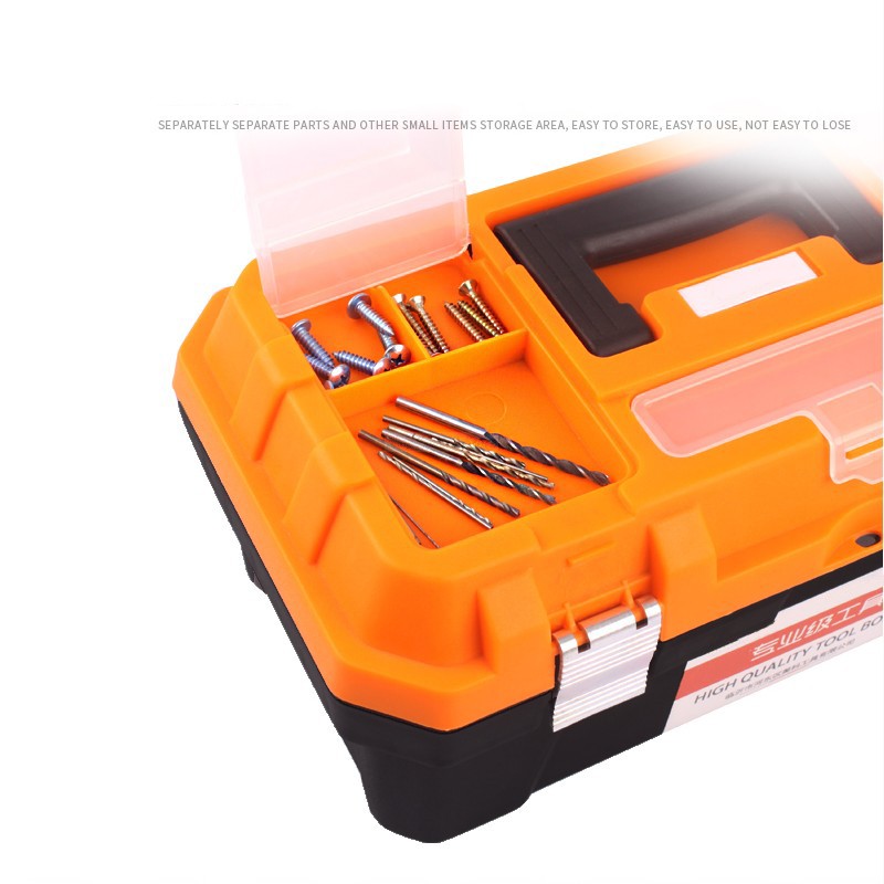 Tool Box Portable Large Storage Tool case Components Woodworker Electrician Box home hardware parts case