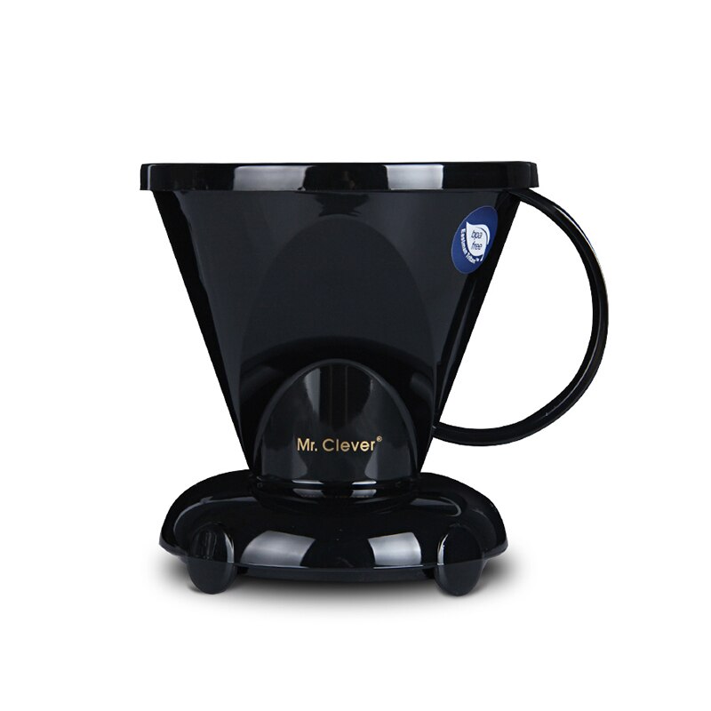 Gotero de inmersión para café de 2-4/4-7 tazas, gotero inteligente reutilizable para viajes o uso doméstico/perfecto para verter sobre café: black S