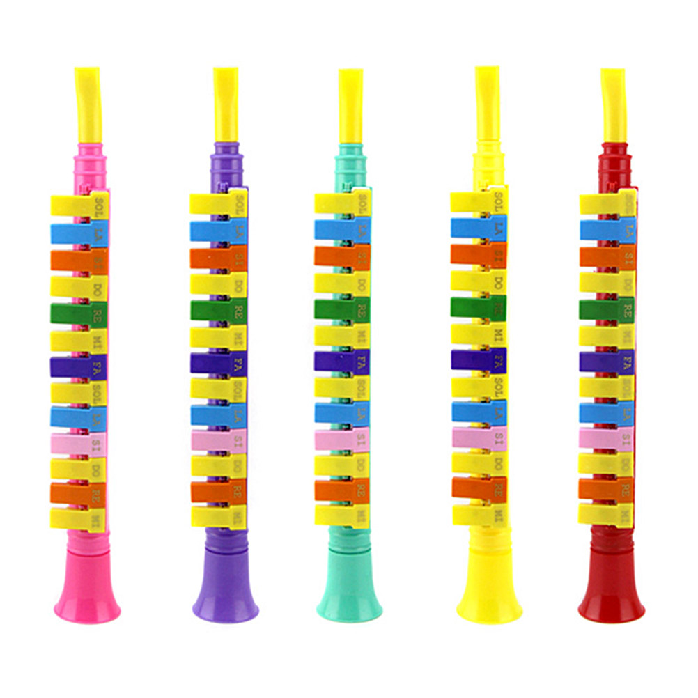 1 st barn baby plast 13- nyckelton orgel blåsrör barn tidig utbildning pussel leksaker musikinstrument leksaker slumpmässig färg: Default Title