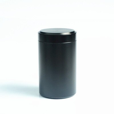 Mini latas de té portátiles de acero inoxidable, contenedor de almacenamiento de Metal de titanio, sellos, tanque de viaje, 5,2x9cm: Borgoña