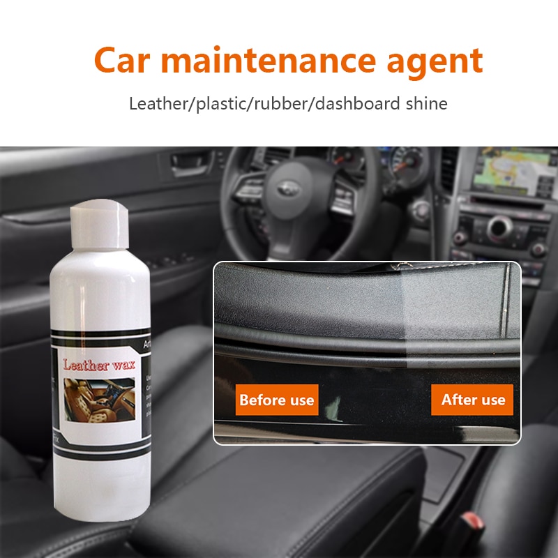 30ml car leather polish agent leather coating maintenance and agent moisturize leather seat car accessoires