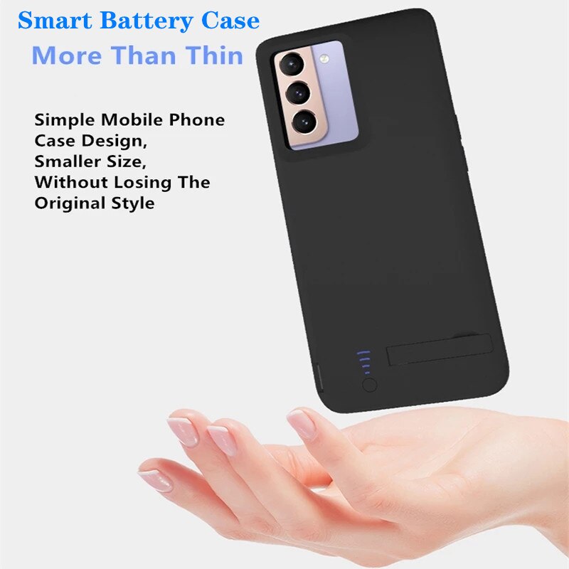 S20fe Battery Charger Case Voor Samsung Galaxy S20 Fe Draagbare Uitgebreide Opladen Case Voor Galaxy S20 Fe 4G/5G Usb Power Bank Case