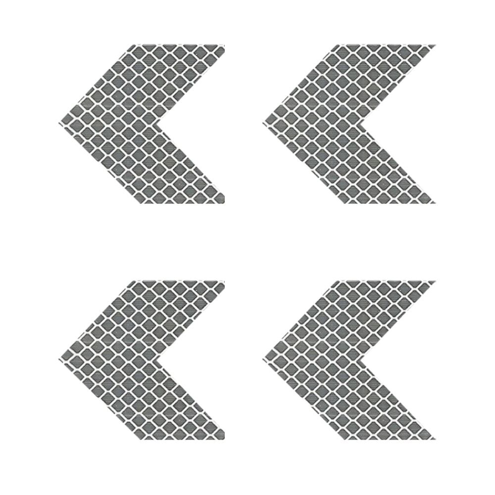 4pcs Mountain Bike Reflective Stickers Frame Forks Protector Bicycle Frame Car Motorcycle Bike Sticker Bicycle Accessories: white