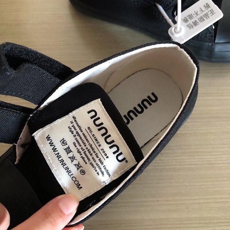 NUNUNU Children's canvas shoes