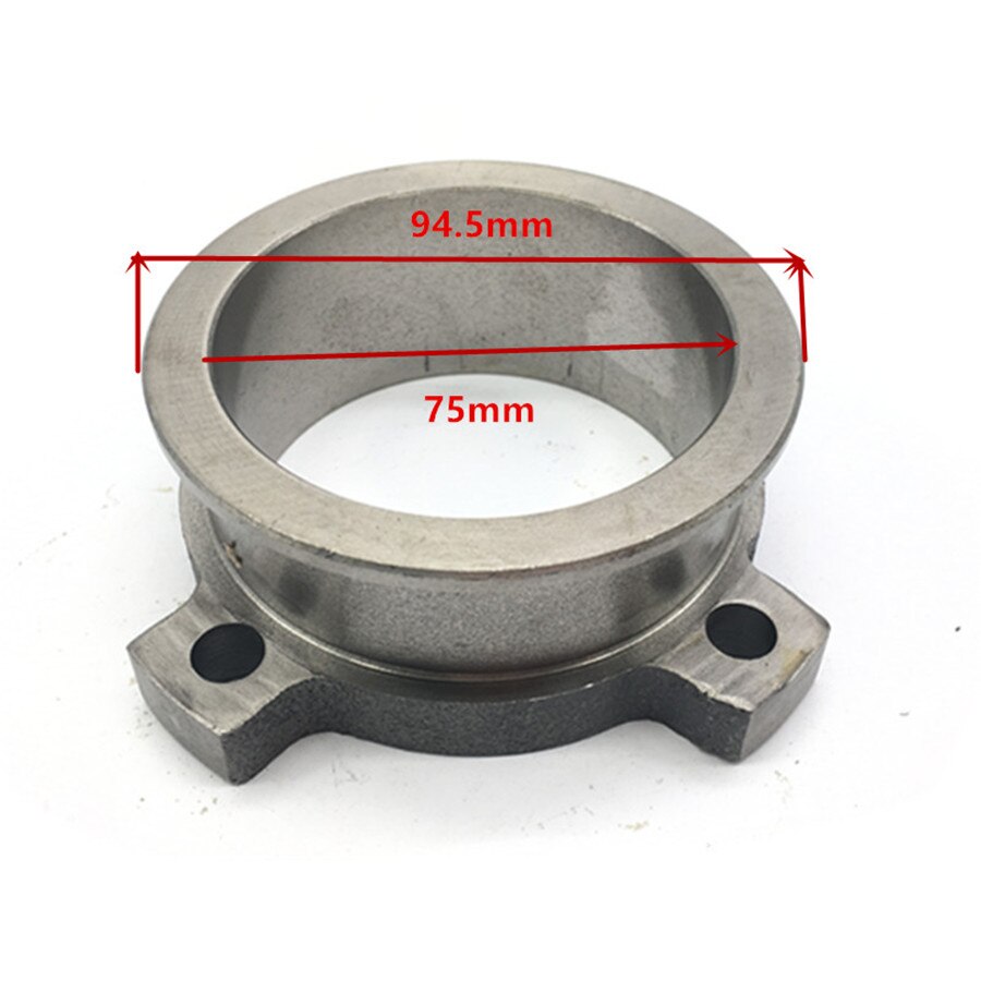 3" 4 Bolt To 3" V Band Adaptor Turbo Exhaust Flange T3 GT3582 GT35 Cast Flange Adaptor EP-CGQ80Z