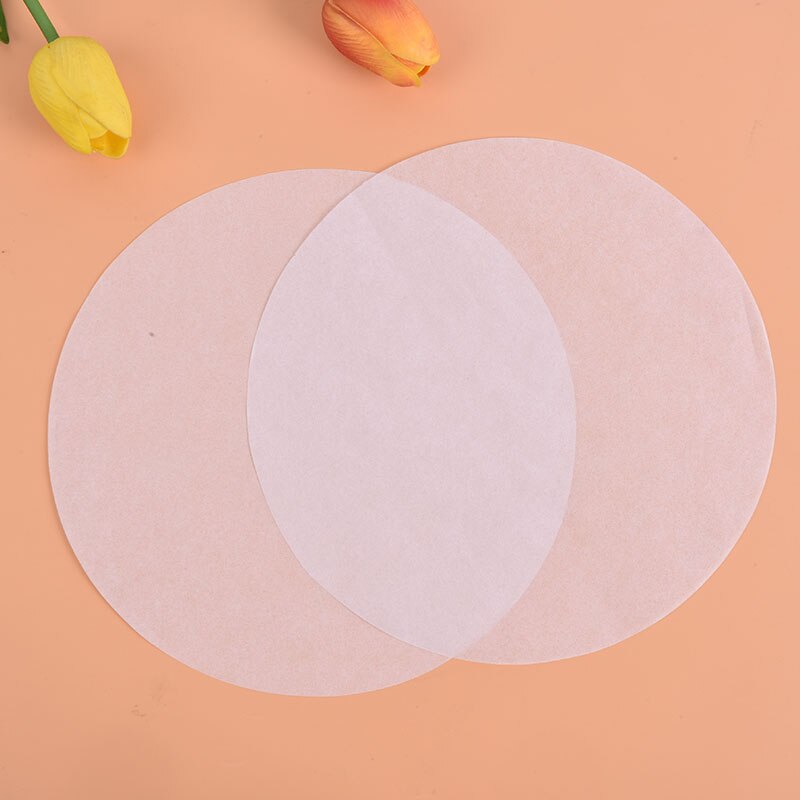 100 Feuilles De Papier Cuisson Rond - 30 Cm - Anti-adhésif, Résistant à La Chaleur - Pour Four, Friteuse à Air