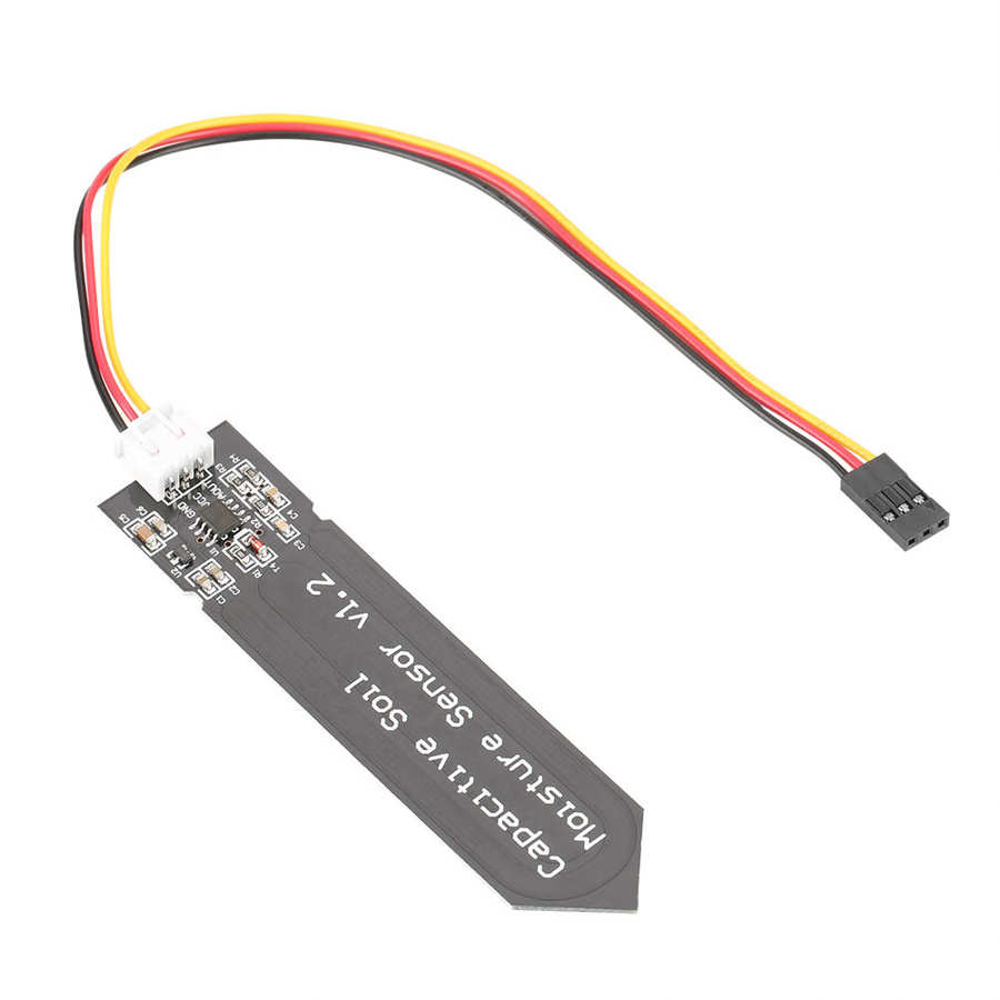 Analog Capacitive Soil Moisture Sensor V1.2 Corrosion Resistant With Cable Wire