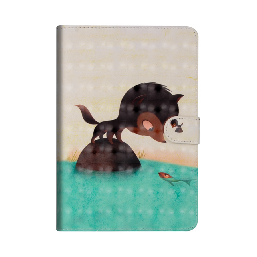 Case Voor Samsung Galaxy Tab S2 8.0 T710 T715 T713 T719 SM-T710 SM-T715 SM-T713 8.0 Inch 3D Schilderen Tablet Protector cover: HLCY