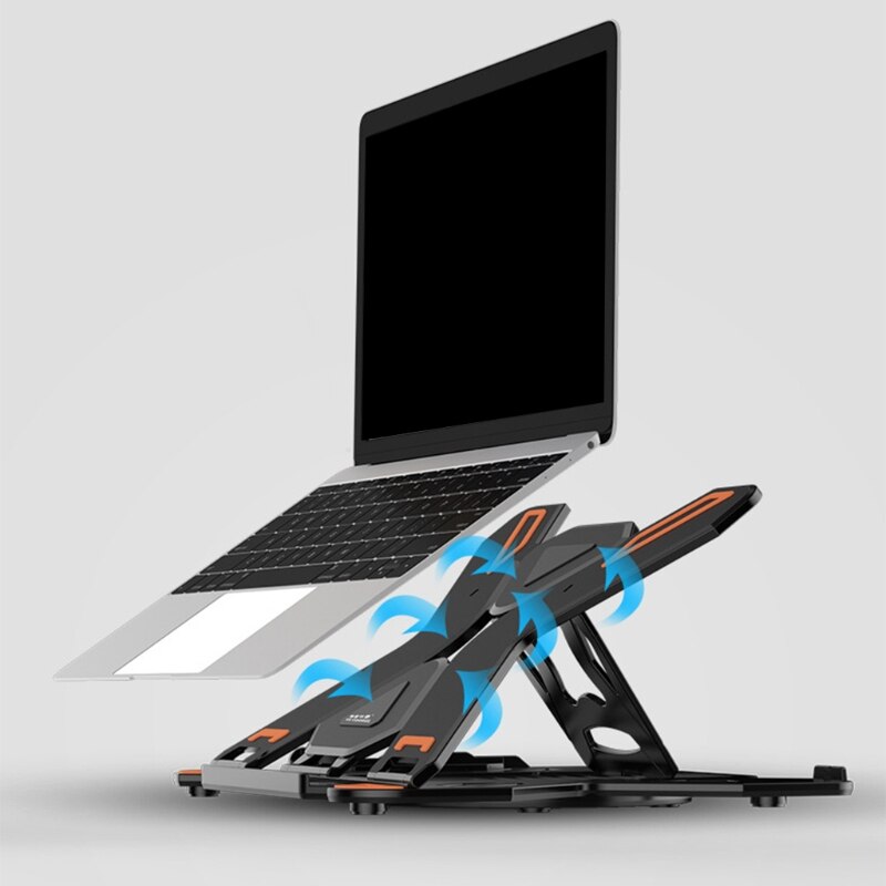 Laptop Stand Adjustable Laptop Computer Stand Multi-Angle Stand Phone Stand Portable Foldable Laptop Riser Notebook Hold