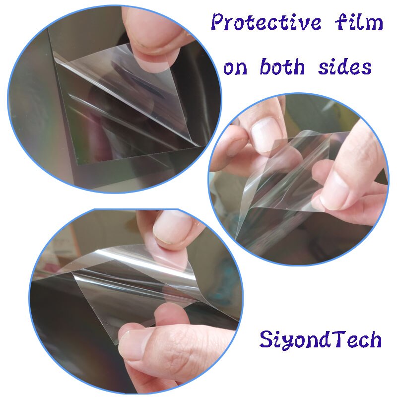7" 0 degree 155*98MM LCD Polarized film polarizer film for tft screen Glossy