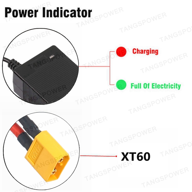54.6V 2A Lithium Battery Charger For 48V Li-ion Battery Pack Charger DC / XLR / GX16 Connector: Other / us