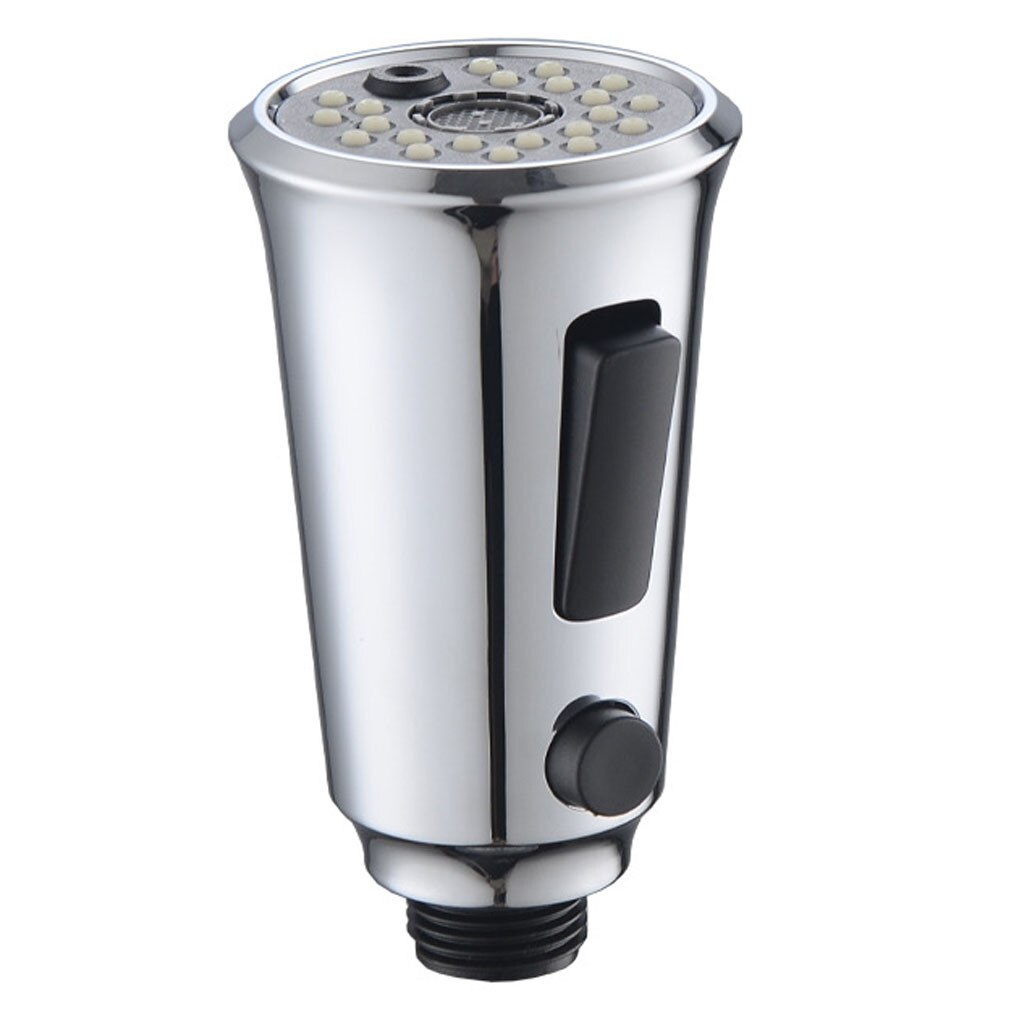 Shower Head Faucet Pull Head Accessories Button Switch 3 Function Bathroom May06