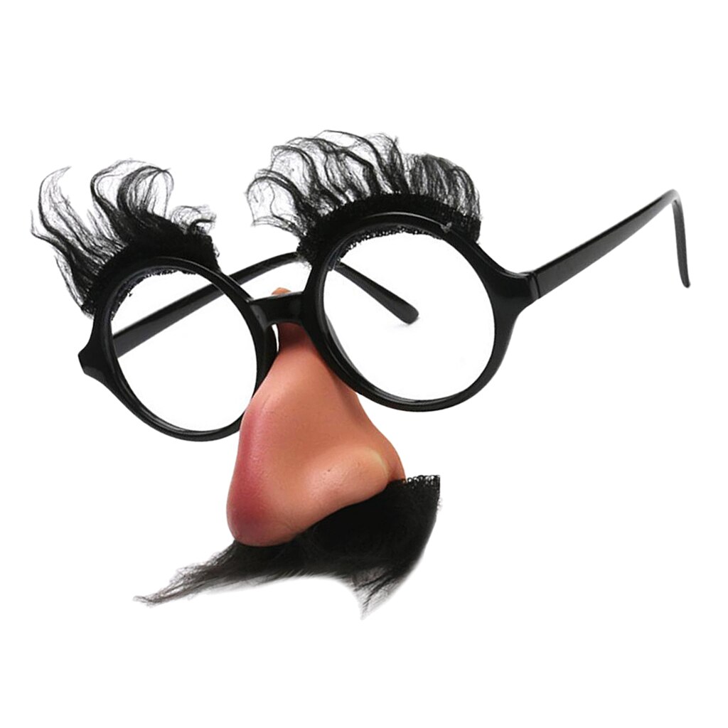 Halloween Disguise Big Nose Moustache Glasses Specs Fancy Dress Toy