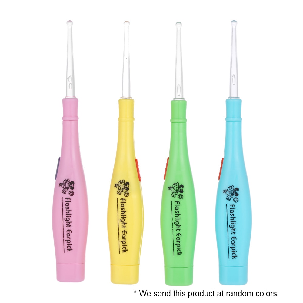 Moobody Tonsil Stone Remover Tool LED Light Earpick Stainless Steel Earwax Remover With 3 Tips Irrigator