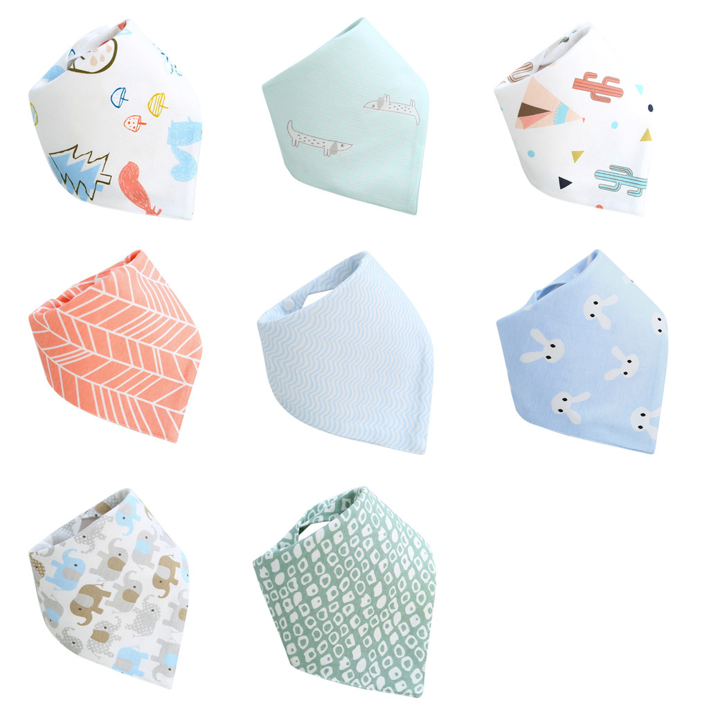 Baby Lätzchen Zeug Baberos Baumwolle biberon Baby Jungen Mädchen Bandanas Bebes Speichel Handtuch Dribbeln Bandana Lätzchen
