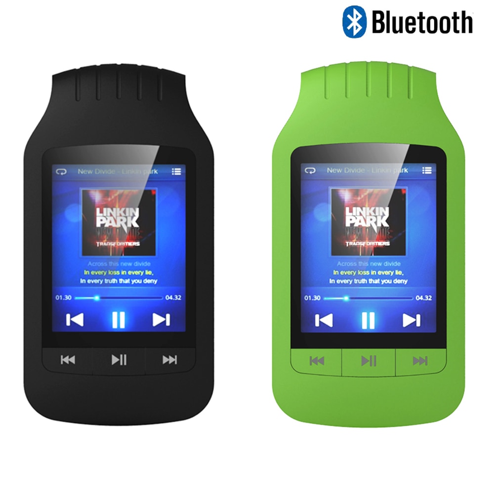 Mini draagbare mp4 speler Bluetooth 8GB Sport Pedo Meter FM Radio Video Player mp4 Muziekspeler Hifiman Speler Bluetooth