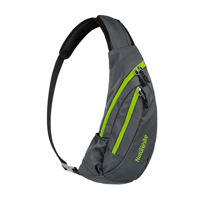 Naturehike heren crossbody tassen borst waterdichte handtassen voor mannen outdoor toerisme fitness sport fietsen schoudertas bolsas: Grijs