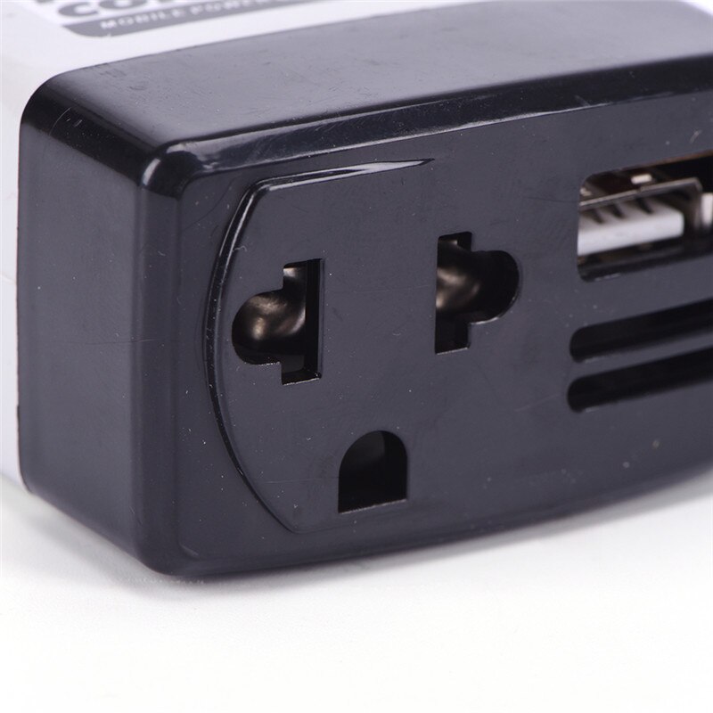 Usb auto bil omformer  dc 12/24v til  ac 220v bil inverter til alle telefon inverter 12v